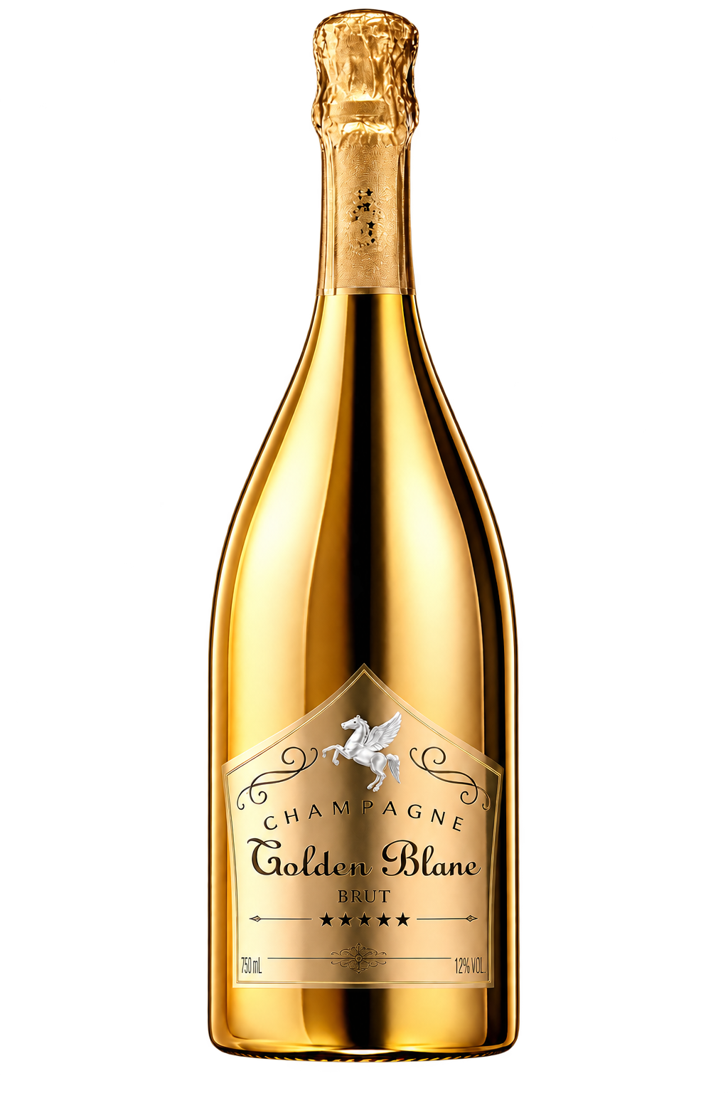 Golden Blanc Five Stars bottle