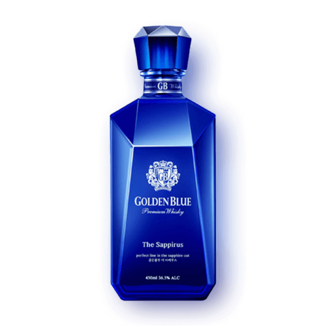 Golden Blue The Sappirus bottle